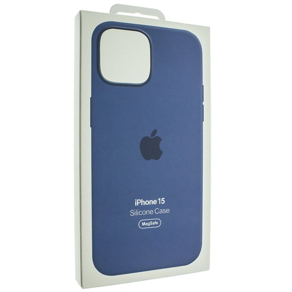 Чехол силиконовый Full Soft Touch с анимацией MagSafe для iPhone 15 6.1"