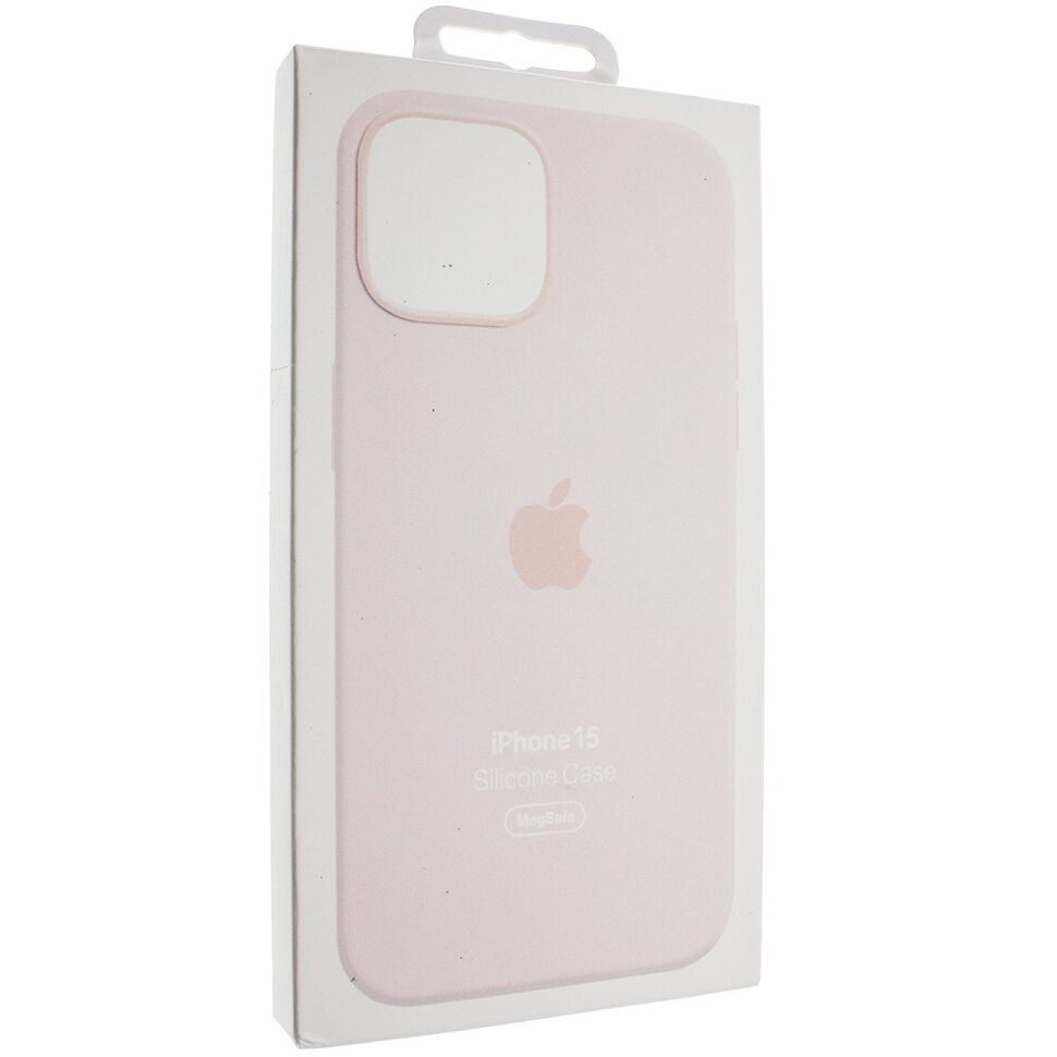 Чехол силиконовый Full Soft Touch с анимацией MagSafe для iPhone 15 6.1"