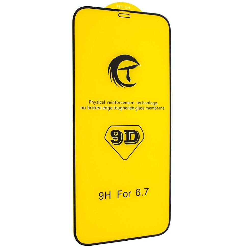 Захисне скло 9D GOOD QUALITY для APPLE IPHONE 12 PRO MAX 6,7"