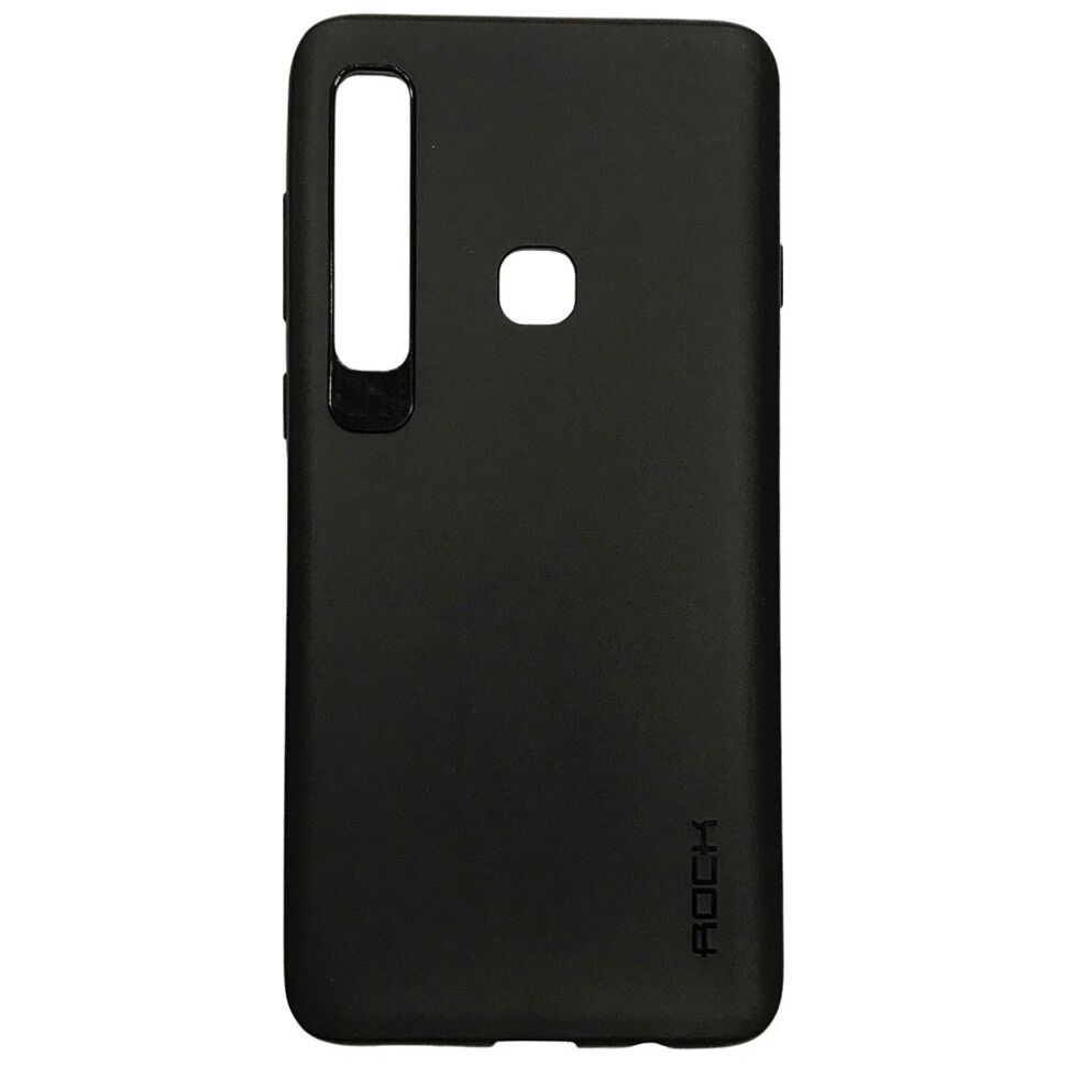 Ультратонка силіконова накладка ROCK Samsung A9 (2018)/A920 (чорний)