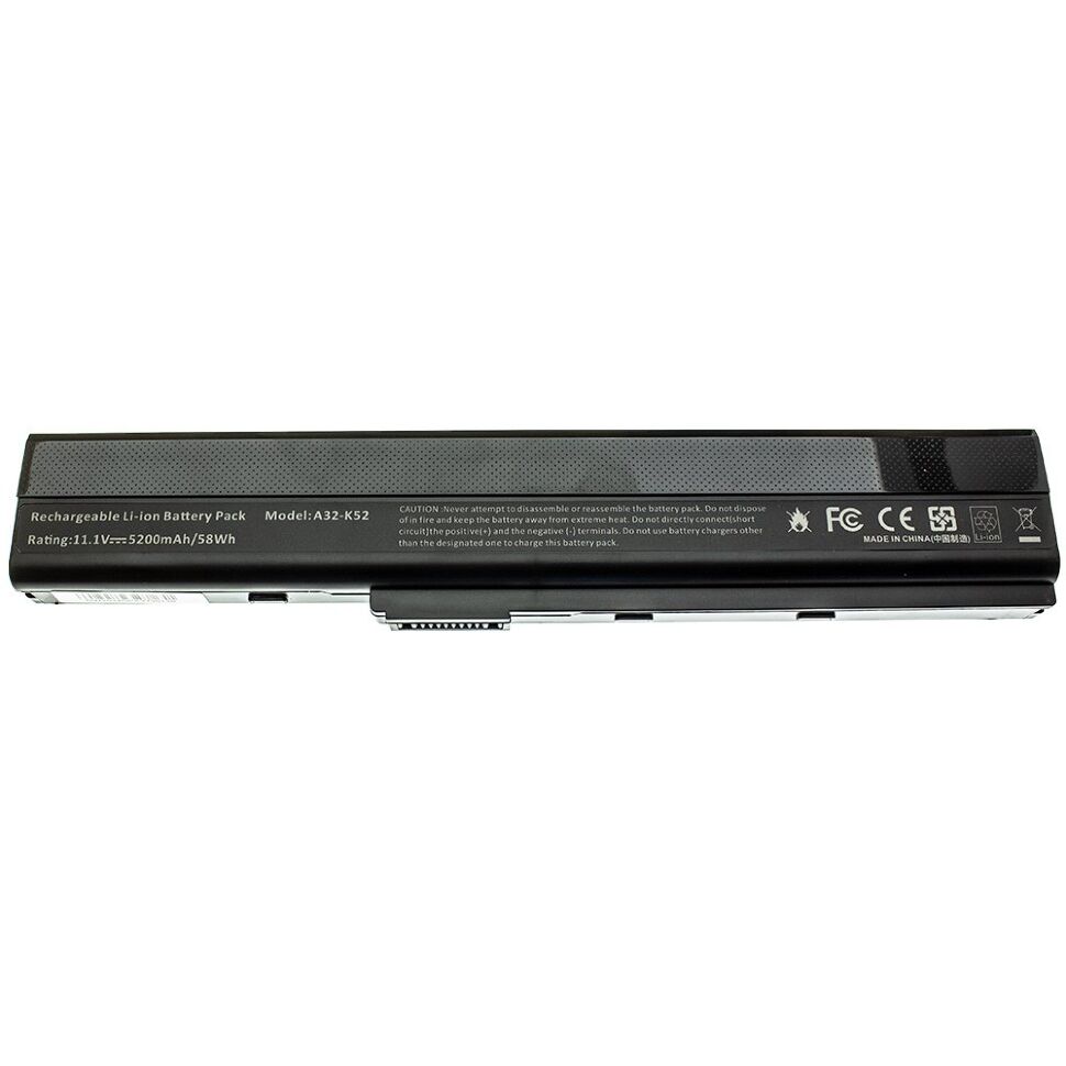 Акумуляторна батарея до ноутбука ASUS A32-K52 11.8V 5200mAh 58Wh 6Cells