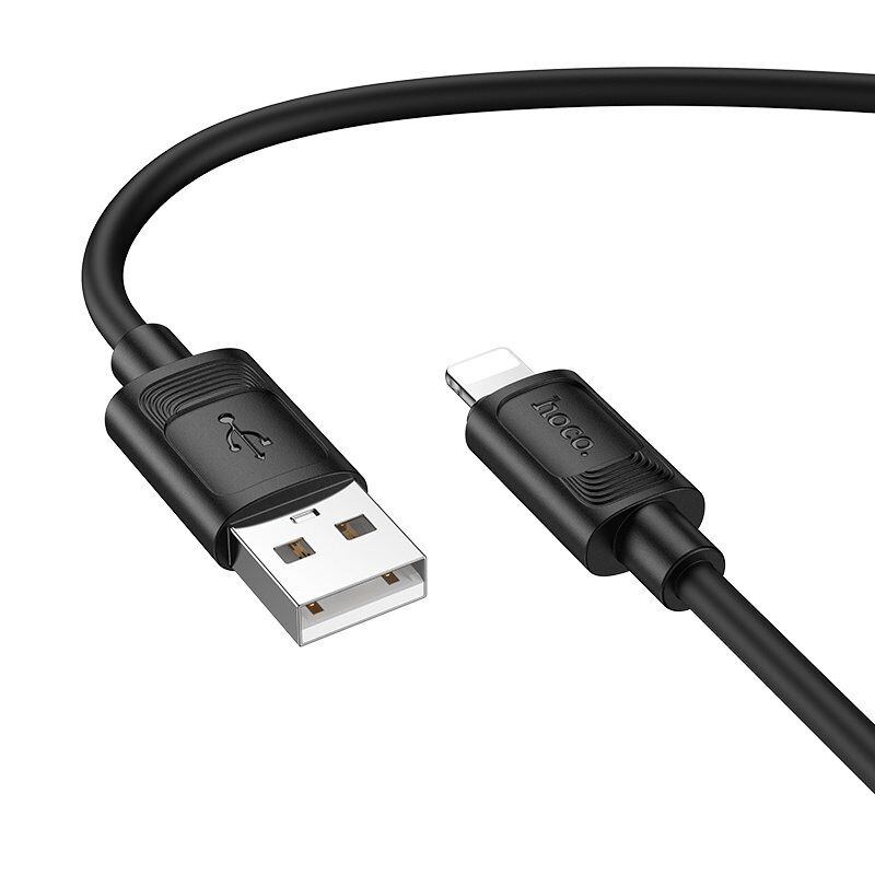 USB кабель HOCO X122 USB - Lightning, чорний
