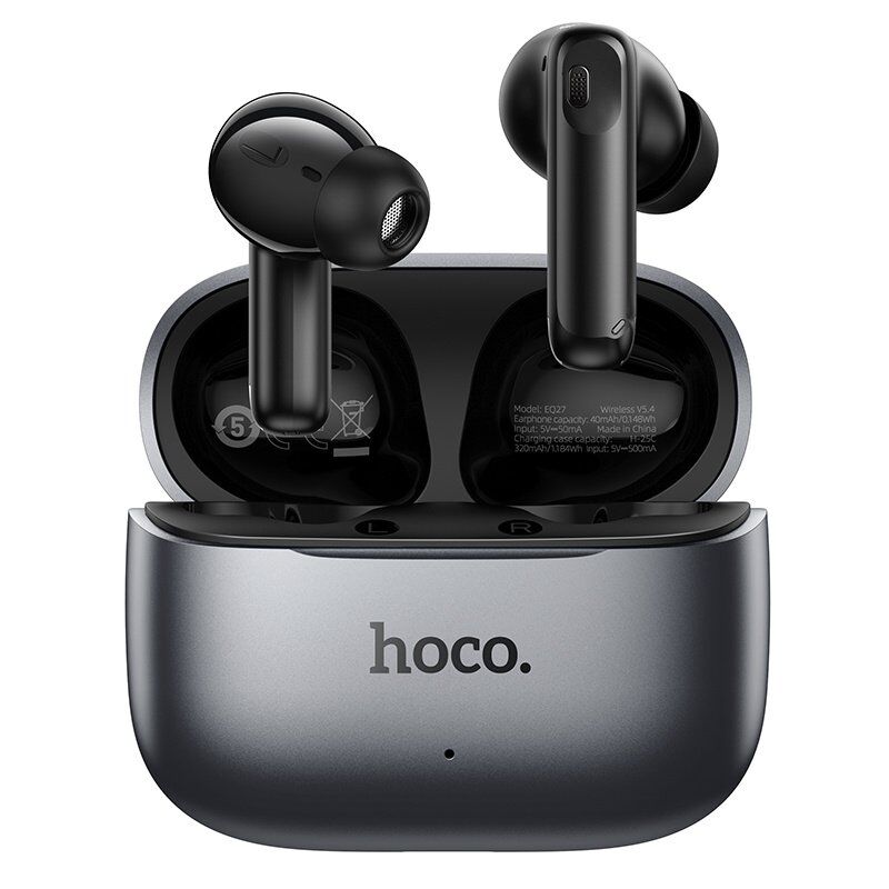 Бездротові навушники HOCO EQ27 TWS, Bluetooth, чорний
