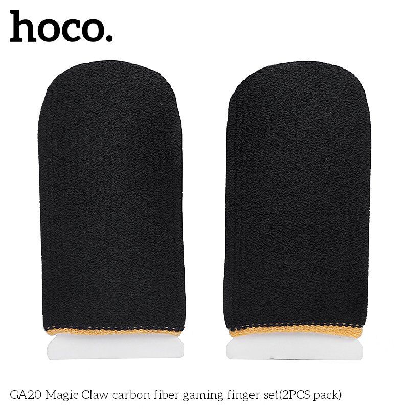 Ігрові напальчники HOCO GA20 Magic Claw carbon fiber, 2 шт.