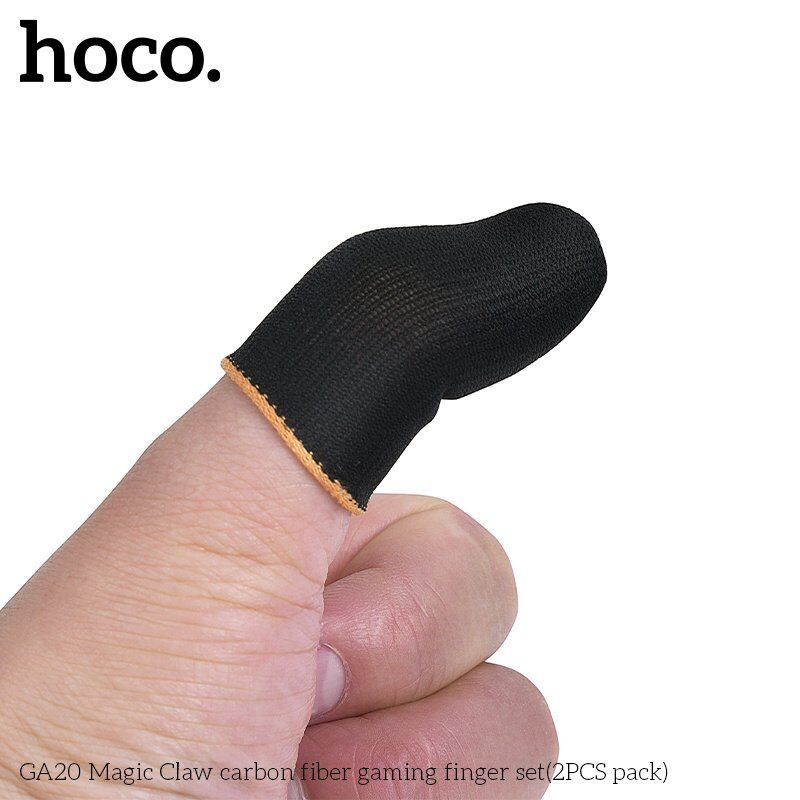 Ігрові напальчники HOCO GA20 Magic Claw carbon fiber, 2 шт.