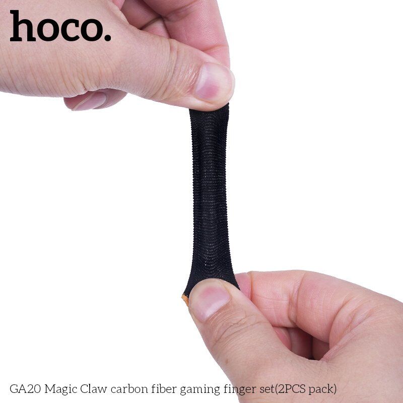 Ігрові напальчники HOCO GA20 Magic Claw carbon fiber, 2 шт.