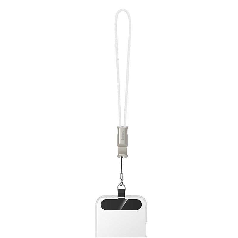 USB-C кабель HOCO X126 Experto PD30W lanyard Type-C - Lightning, 0.35m, чорний