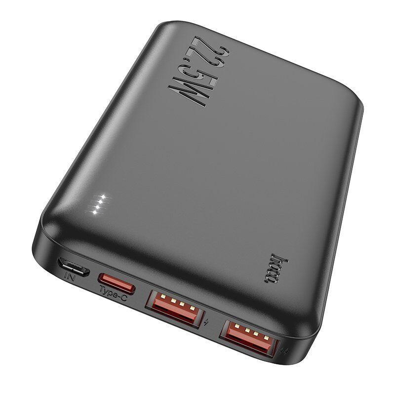Power Bank HOCO J101 Astute 22.5W 10000mAh PD/QC, чорний