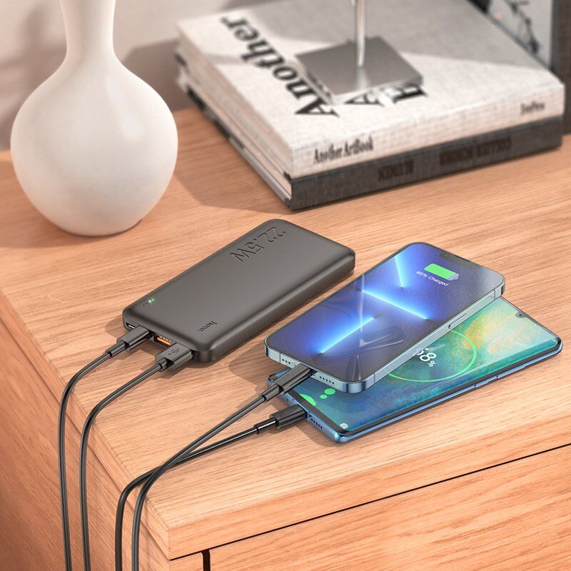 Power Bank HOCO J101 Astute 22.5W 10000mAh PD/QC, чорний