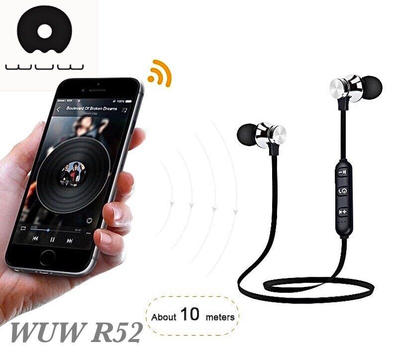 Бездротові навушники WUW R52 Wireless Bluetooth headset