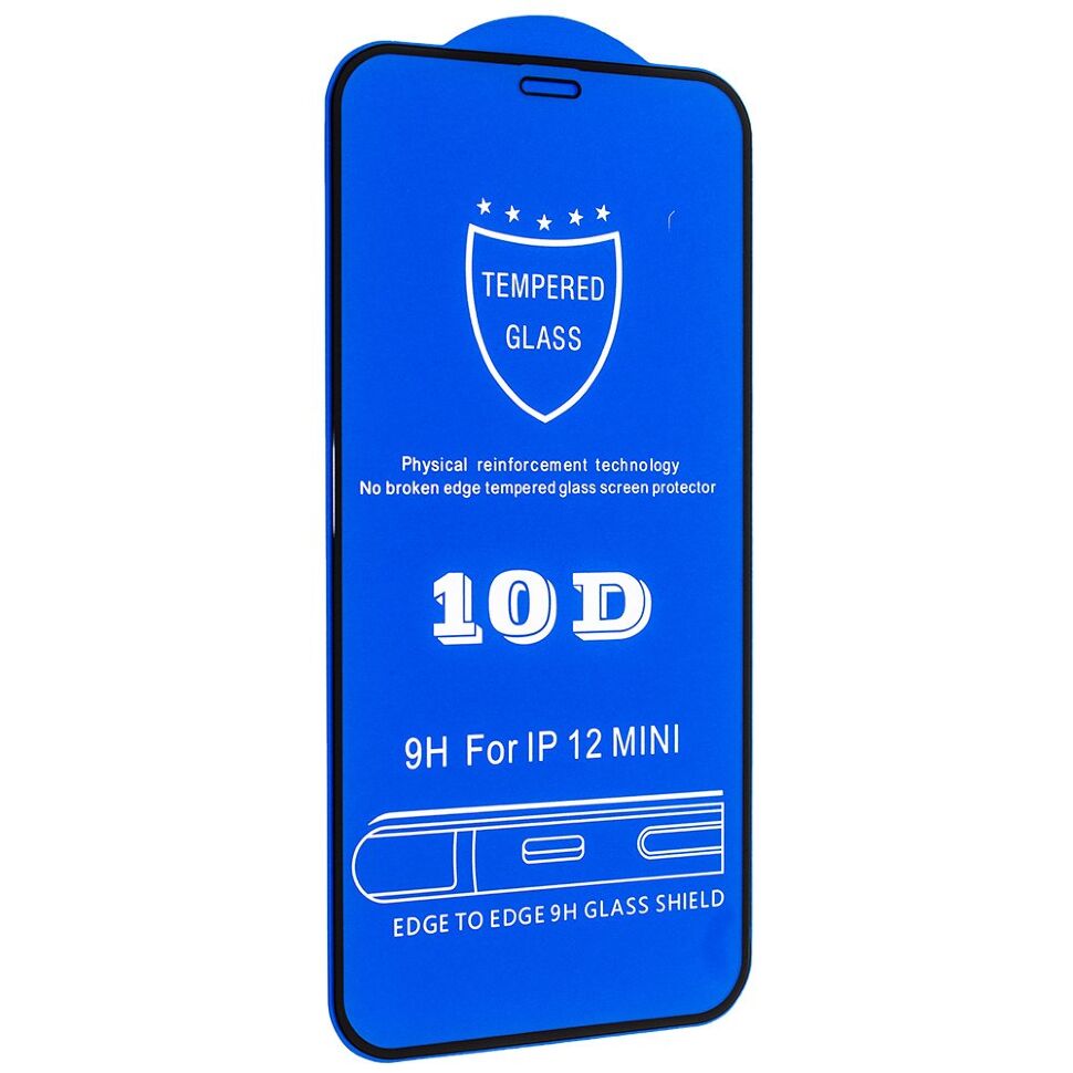 Захисне скло 10D для APPLE IPHONE 12 mini 5,4"