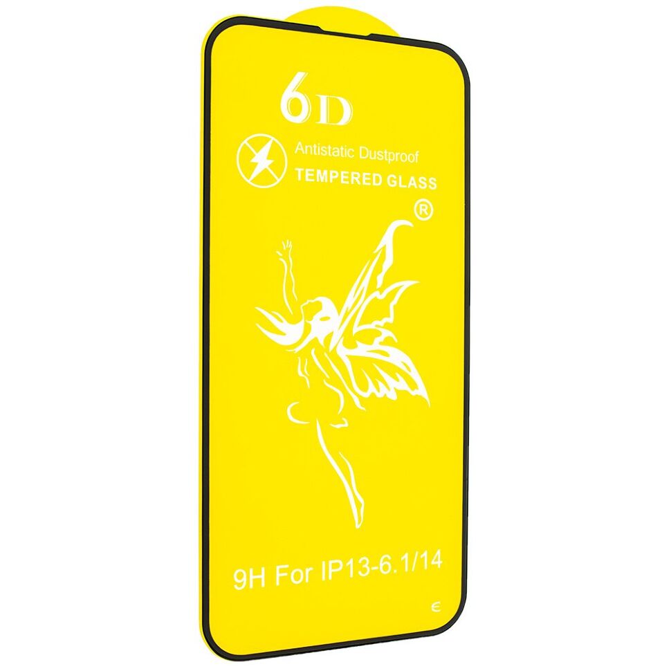 Захисне скло 6D PREMIUM APPLE iPhone 16E / 14 / 13 / 13 PRO 6.1"