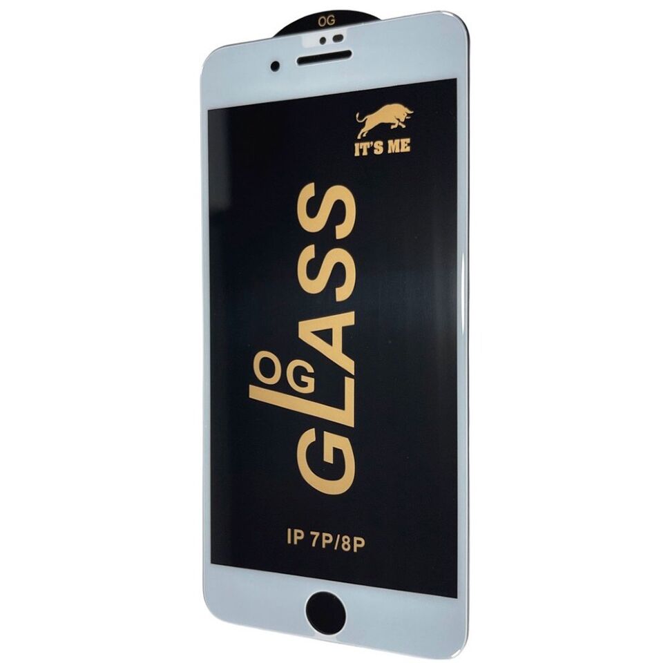 Захисне скло PREMIUM IT'S ME OG GLASS APPLE IPHONE 7 PLUS | 8 PLUS білий