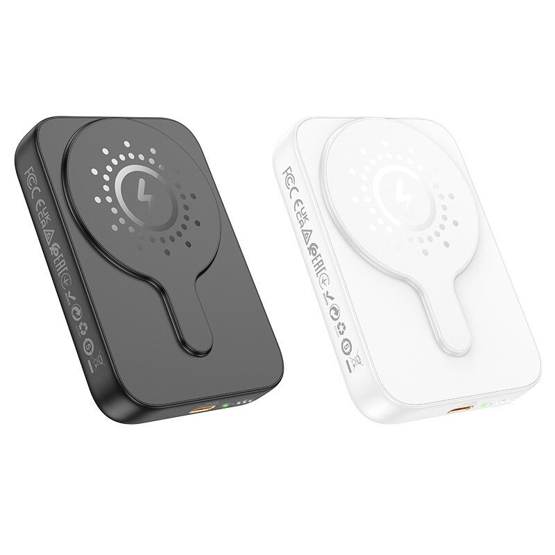 Power Bank HOCO J117A  Esteem PD 20W magnetic 10000 mAh, білий
