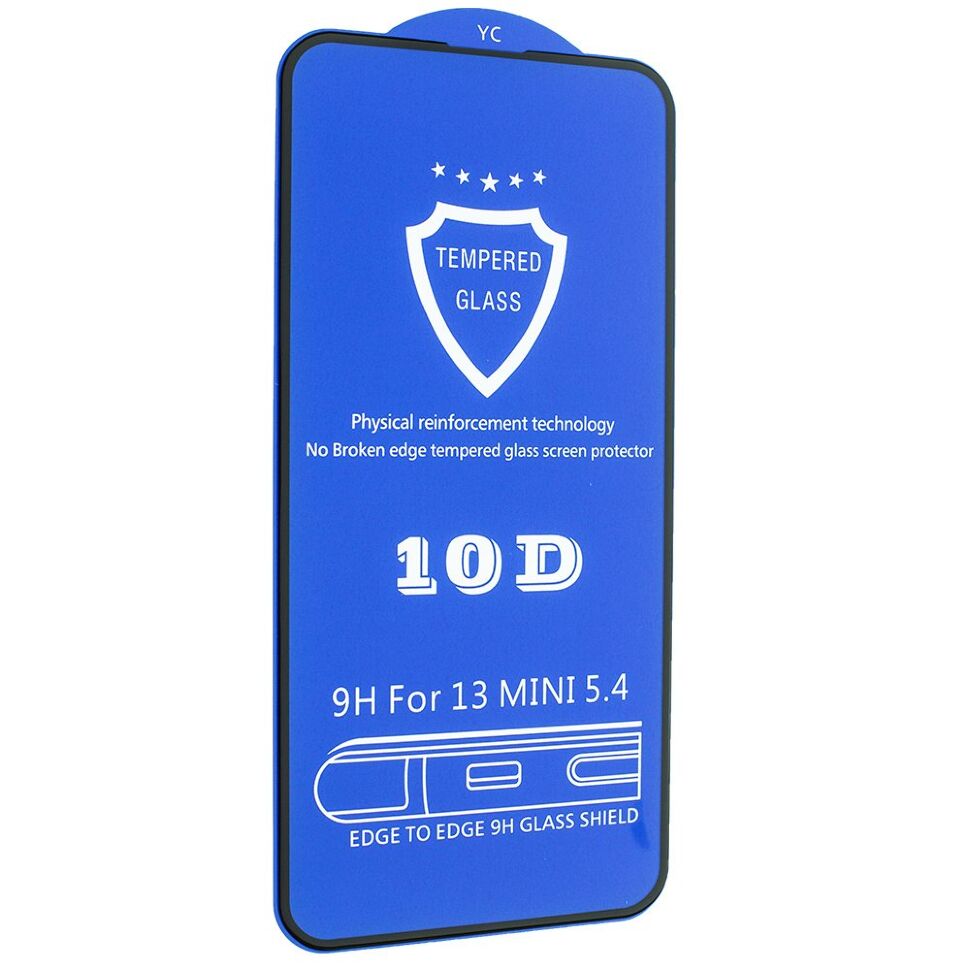 Захисне скло 10D для APPLE iPhone 14 PLUS / 13 PRO MAX 6,7" ЧОРНИЙ