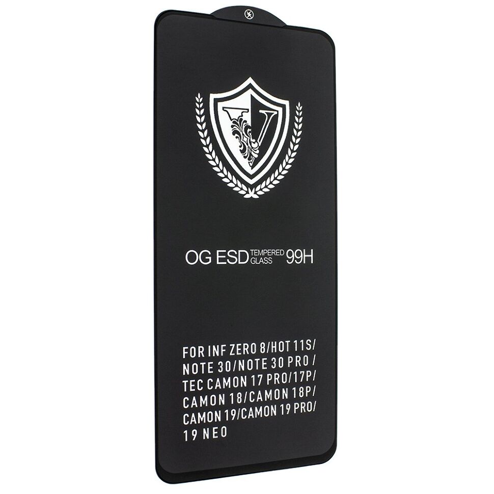 Захисне скло 99H OG ESD V Tecno Spark 10 PRO