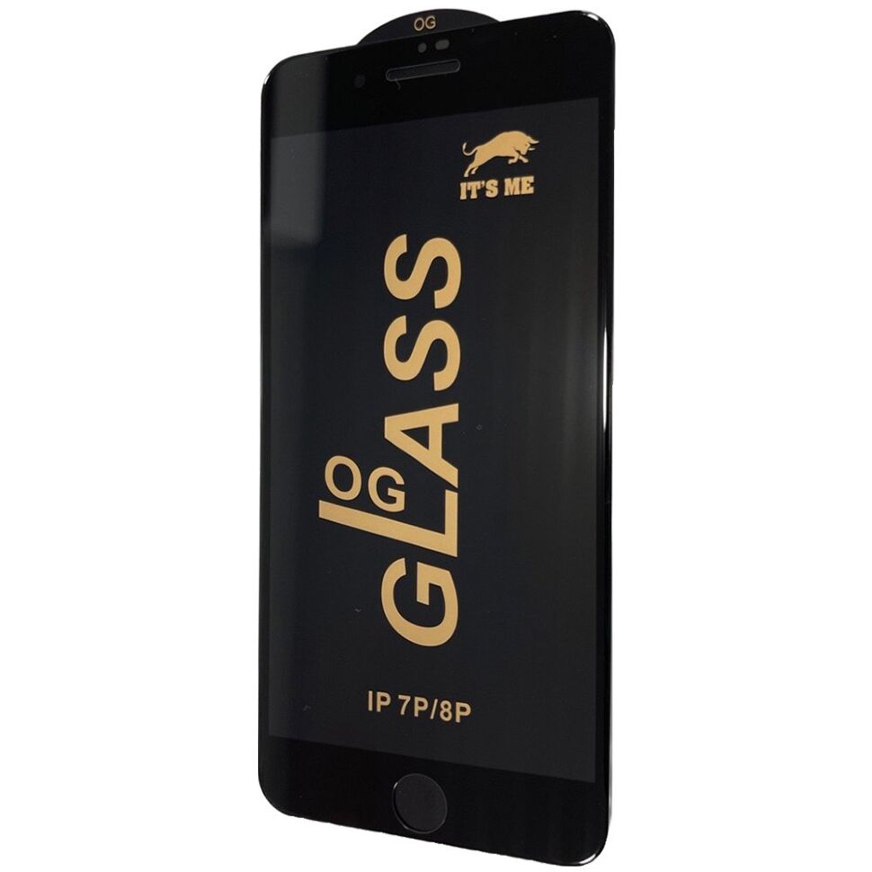 Захисне скло PREMIUM IT'S ME OG GLASS APPLE IPHONE 7 PLUS | 8 PLUS чорний