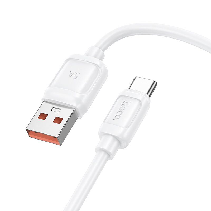 USB кабель HOCO X115 USB - Type-C 100W, 1 метр, білий
