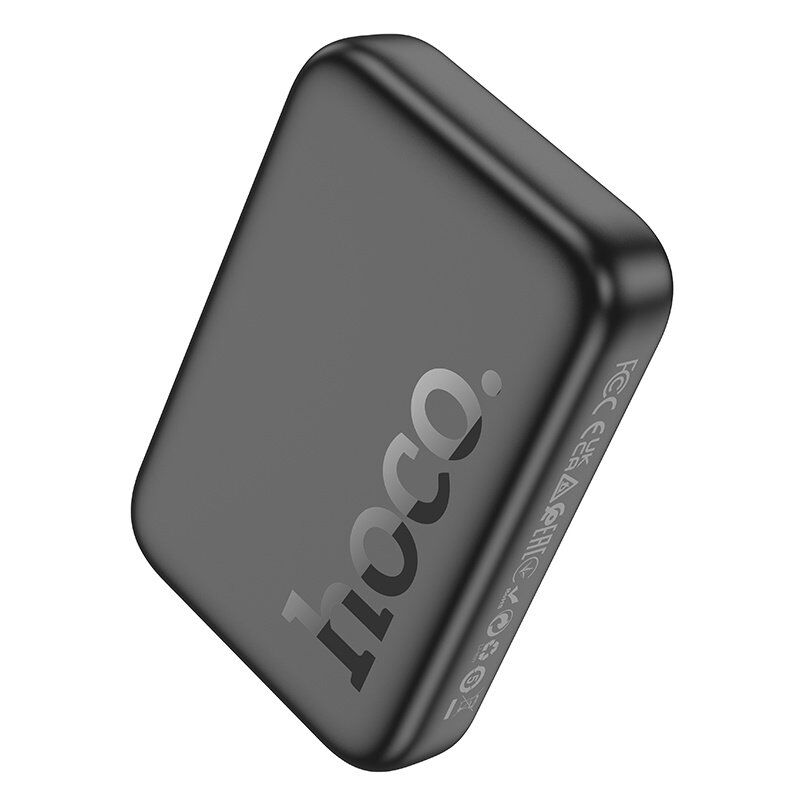 Power Bank HOCO J117A Esteem PD20W Magnetic 10000mAh з бездротовою зарядкою 15W, чорний