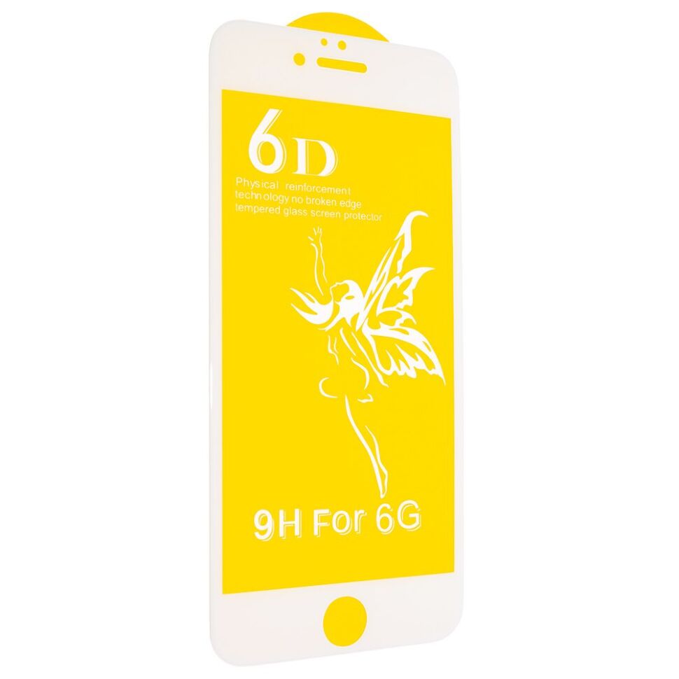 Захисне скло 6D PREMIUM APPLE IPHONE 6 | 6S