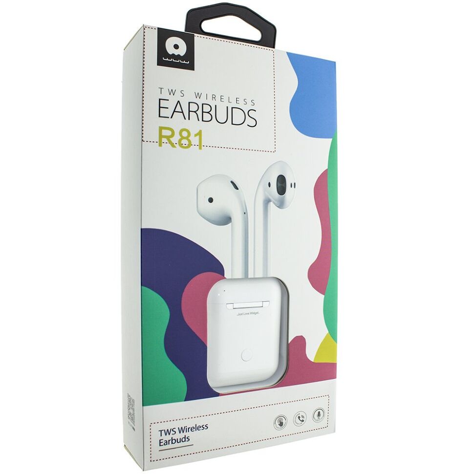 Бездротові навушники WUW R81 TWS Wireless earbuds