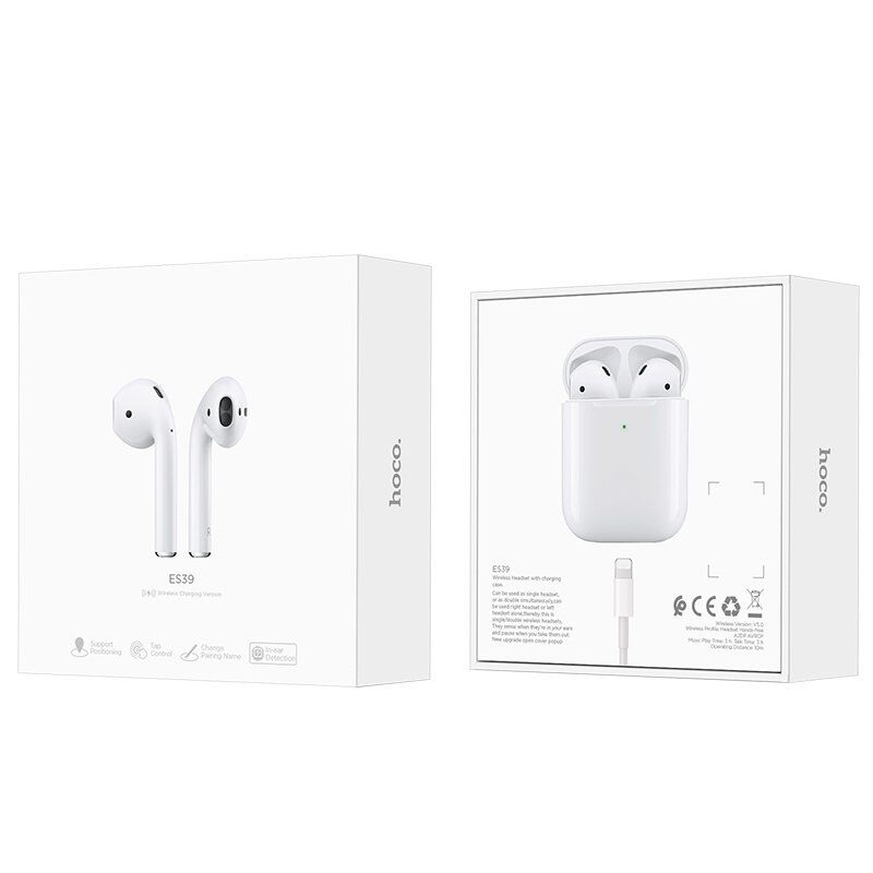 Бездротові навушники HOCO ES39 TWS, Bluetooth, з кейсом