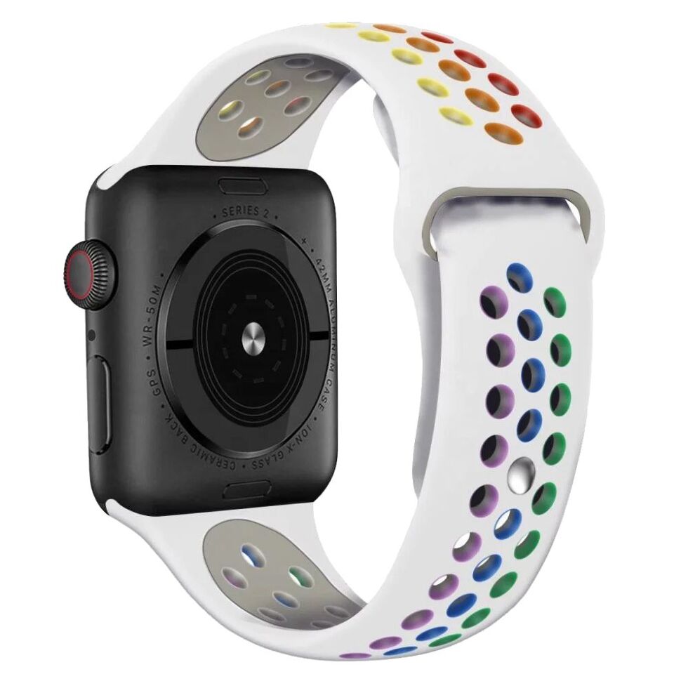 Ремінець силіконовий NIKE для Apple Watch 42мм | 44мм | 45мм | 49мм LARGE SIZE
