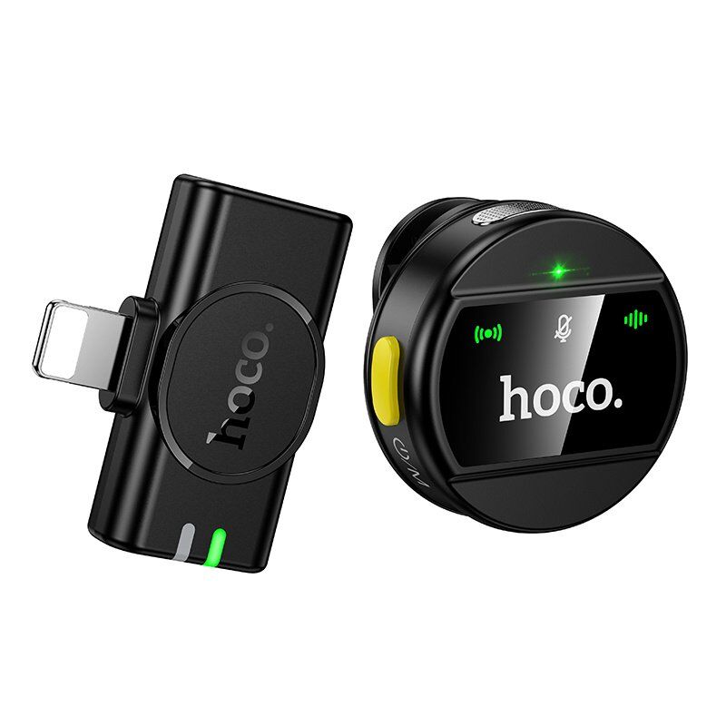 Бездротовий петличний мікрофон HOCO L21 Charm Lightning