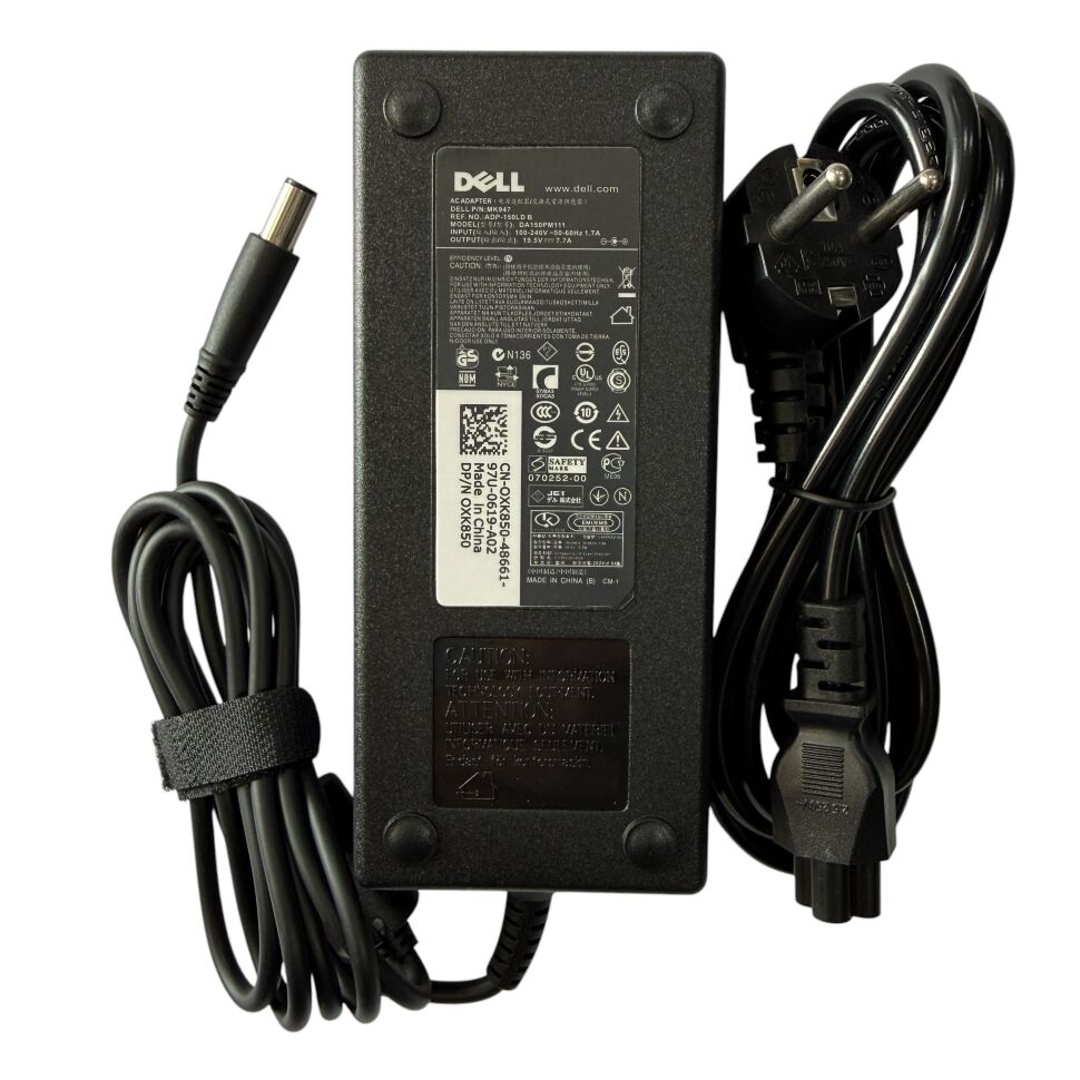 Блок живлення для ноутбука DELL 150W 19.5V 7.7A (7.4*5.0 мм, PIN)
