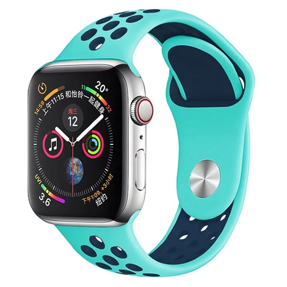 Ремінець силіконовий NIKE для Apple Watch 42мм | 44мм | 45мм | 49мм SMALL SIZE