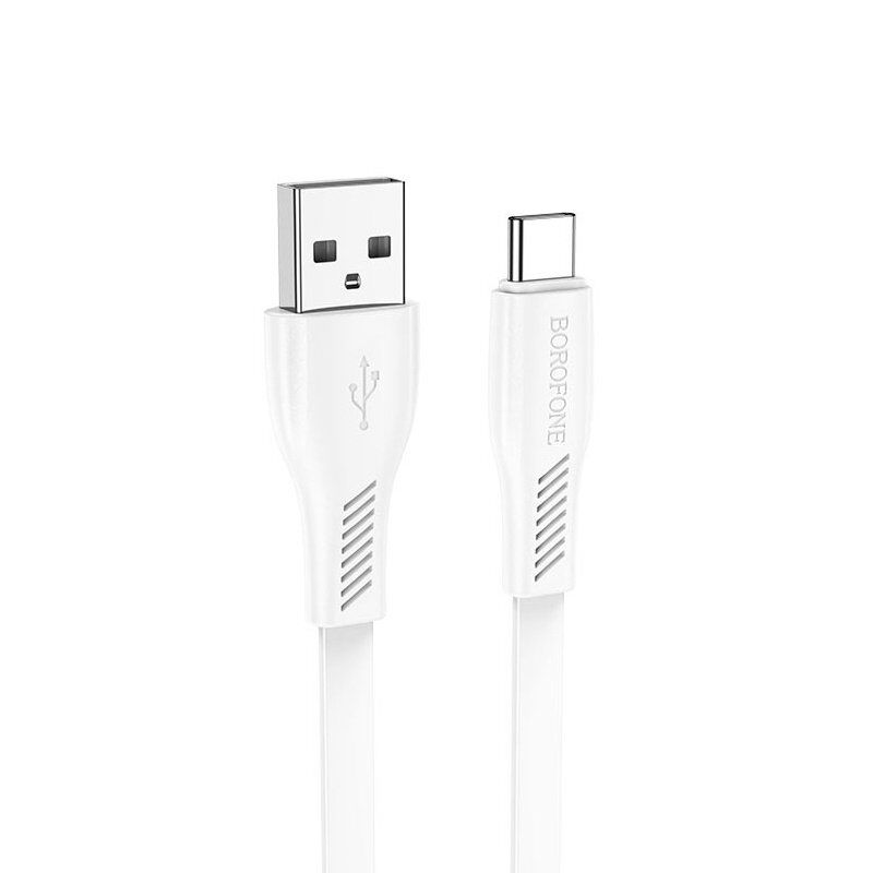 USB кабель BOROFONE BX85 USB - Type-C, білий