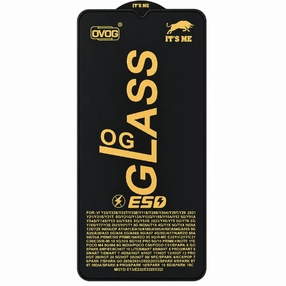 Захисне скло PREMIUM IT'S ME OG GLASS INFINIX HOT 12i | HOT 11 | HOT 12 PRO | HOT 20i | HOT 20 5G | SPARK 7 | SPARK GO 20-23 | HOT 30i