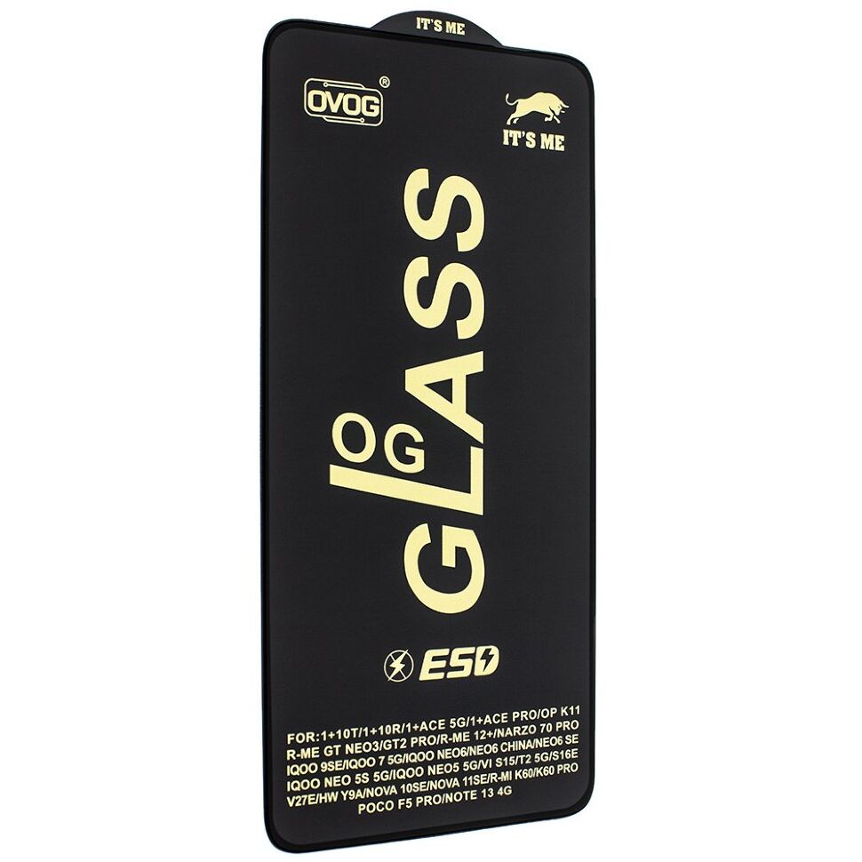 Захисне скло PREMIUM IT'S ME OG GLASS XIAOMI Redmi Note 13 4G | POCO F5 PRO | 1+ 10T | 1+ 10R | 1+ ACE 5G | REALME GT NEO 3 | REALME 12+ | OPPO K11