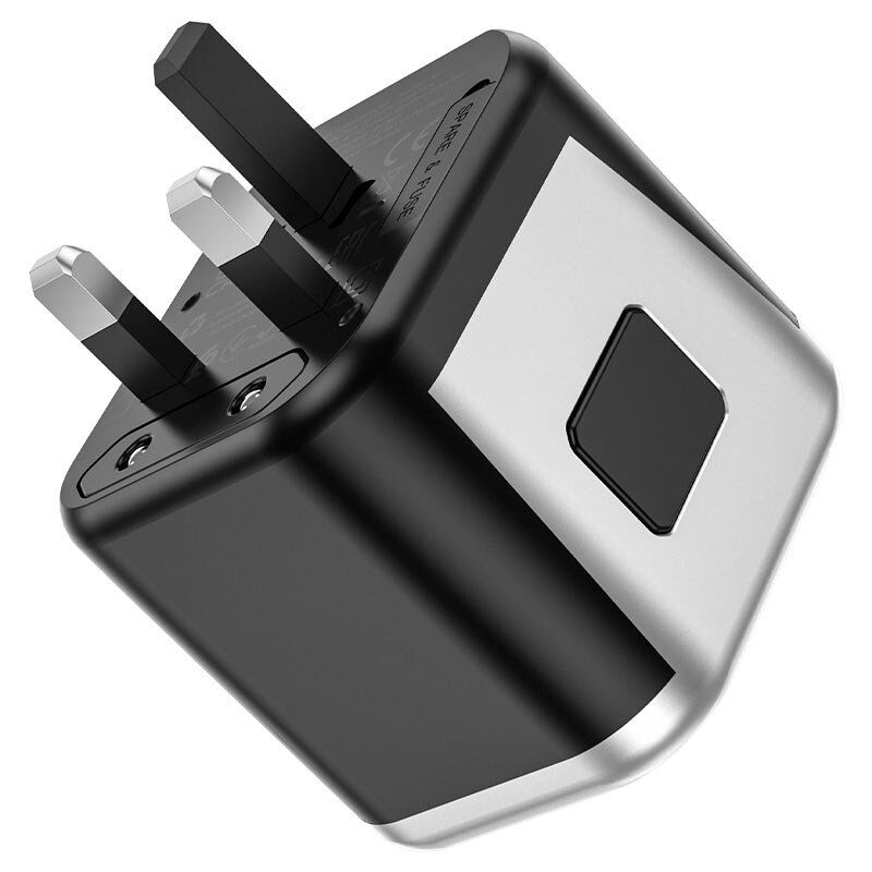 Універсальний мережевий адаптер AC5 Level Dual Port з 2 USB, чорний