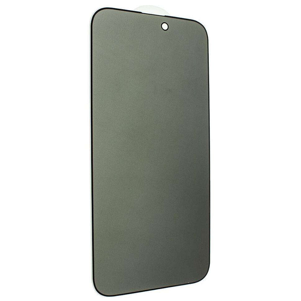 Захисне скло PRIVACY для APPLE iPhone 14 PRO | 15 | 16 ЧОРНИЙ