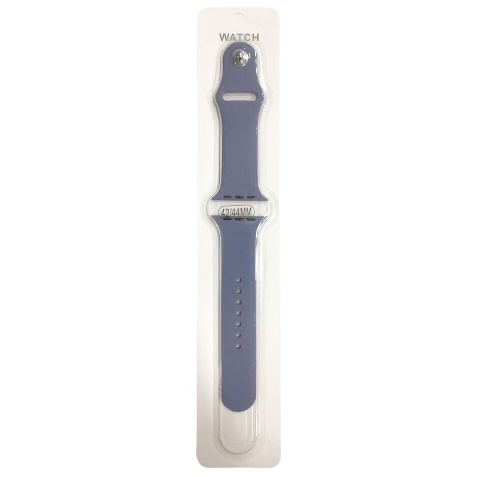 Ремінець силіконовий для Apple Watch 42мм | 44мм | 45мм | 49мм LARGE SIZE