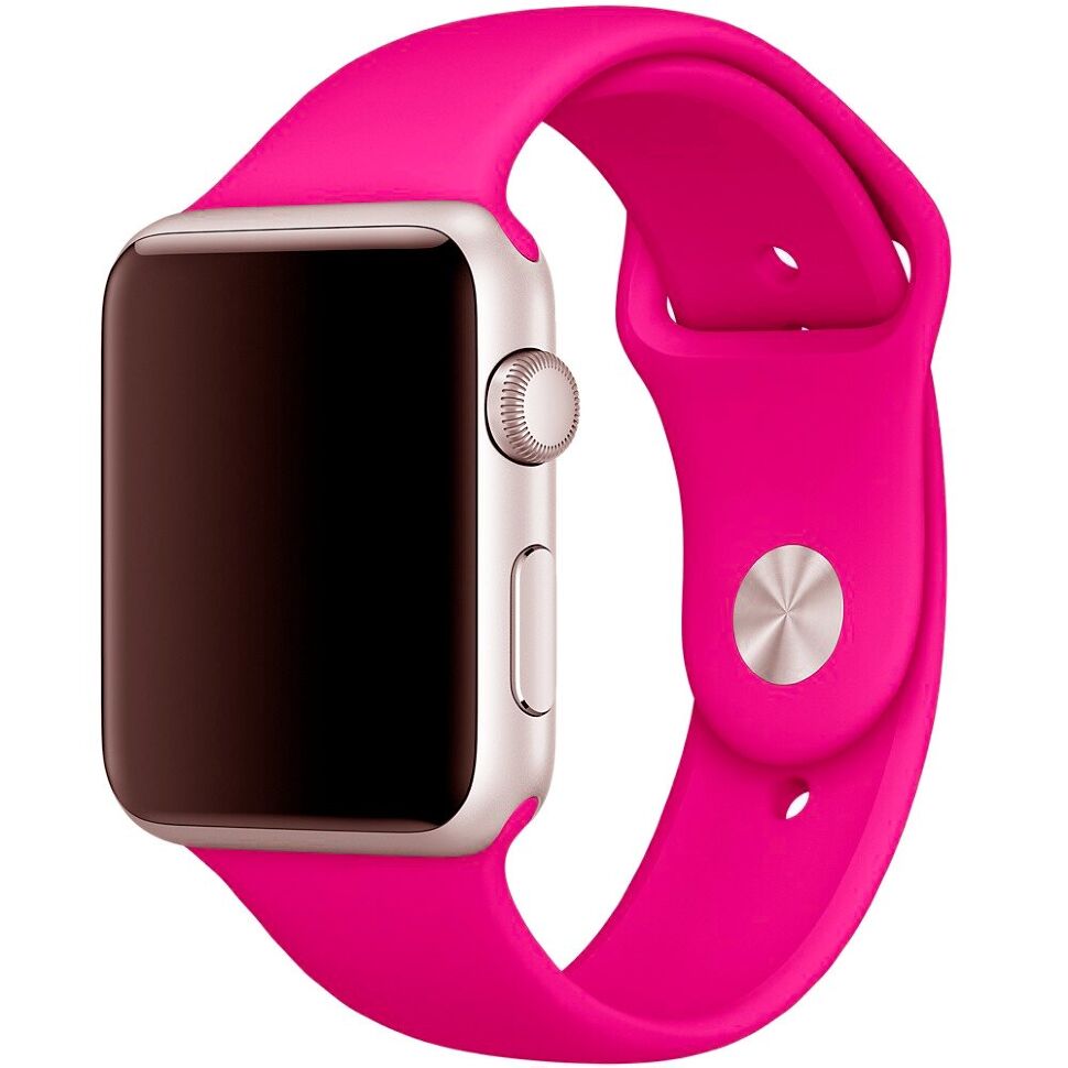 Ремінець силіконовий для Apple Watch 42мм | 44мм | 45мм | 49мм LARGE SIZE