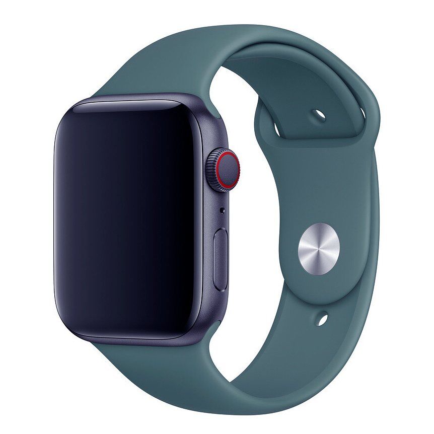 Ремінець силіконовий для Apple Watch 42мм | 44мм | 45мм | 49мм LARGE SIZE