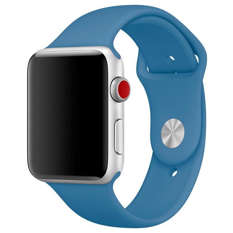 Ремінець силіконовий для Apple Watch 42мм | 44мм | 45мм | 49мм SMALL SIZE