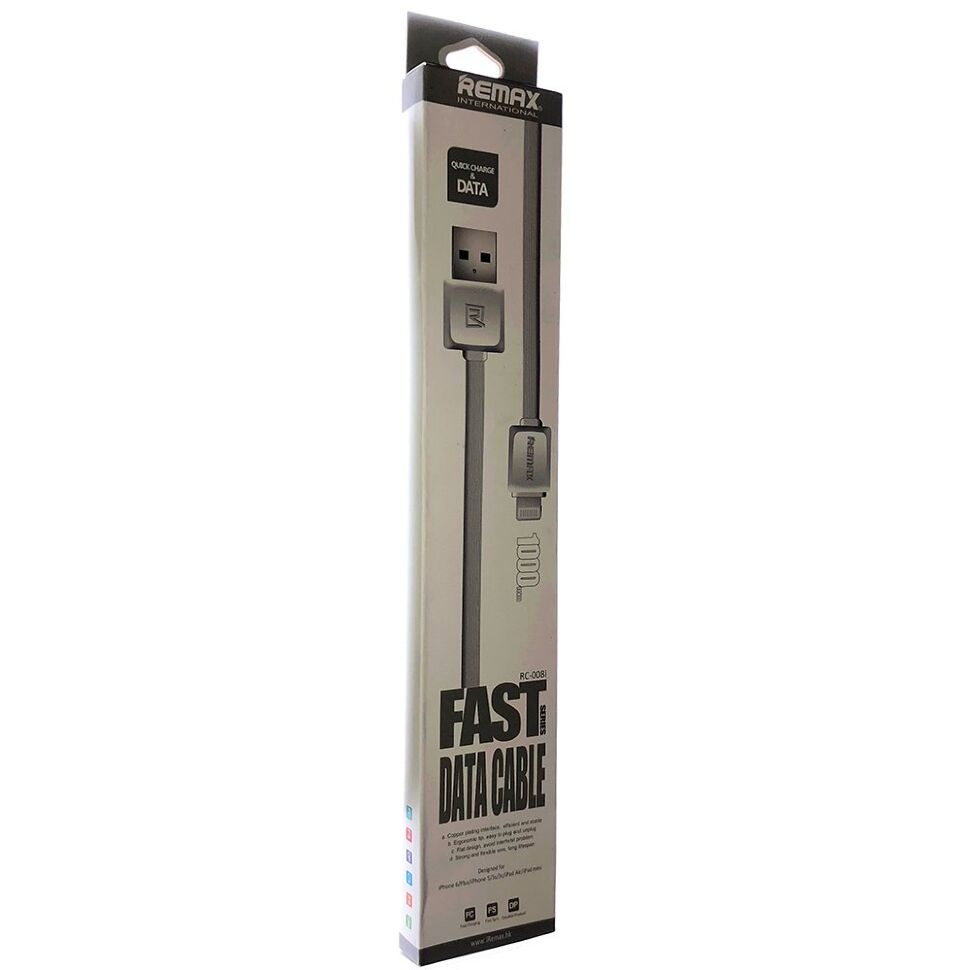 Кабель USB Remax Hi-Copy RC-008i Lightning