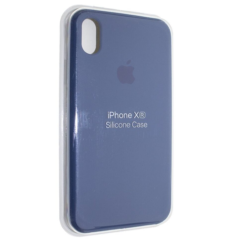 Чехол силиконовый Soft Touch (открытые низ и камера) для IPHONE XR
