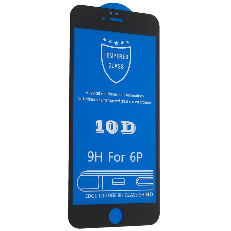 Захисне скло 10D для APPLE IPHONE 6 PLUS / 6S PLUS