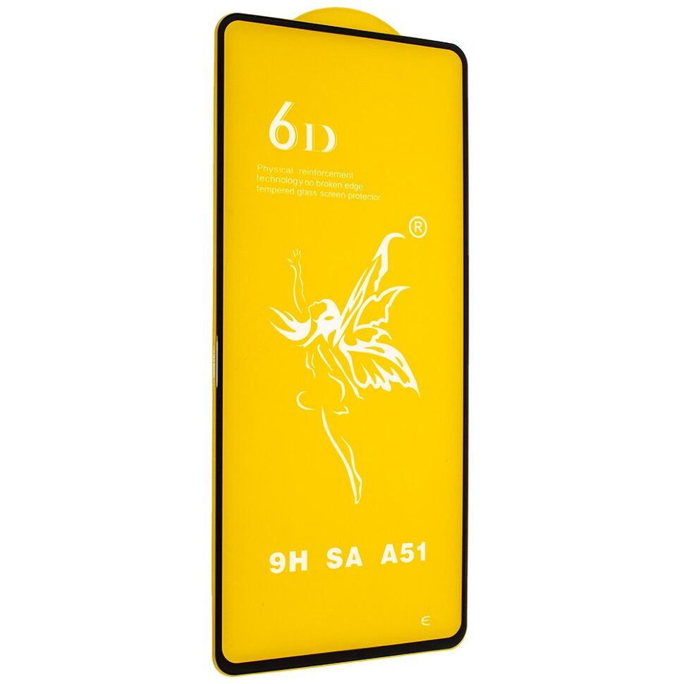 Захисне скло 6D PREMIUM SAMSUNG G780 Galaxy S20 FE 2020 ЧОРНИЙ