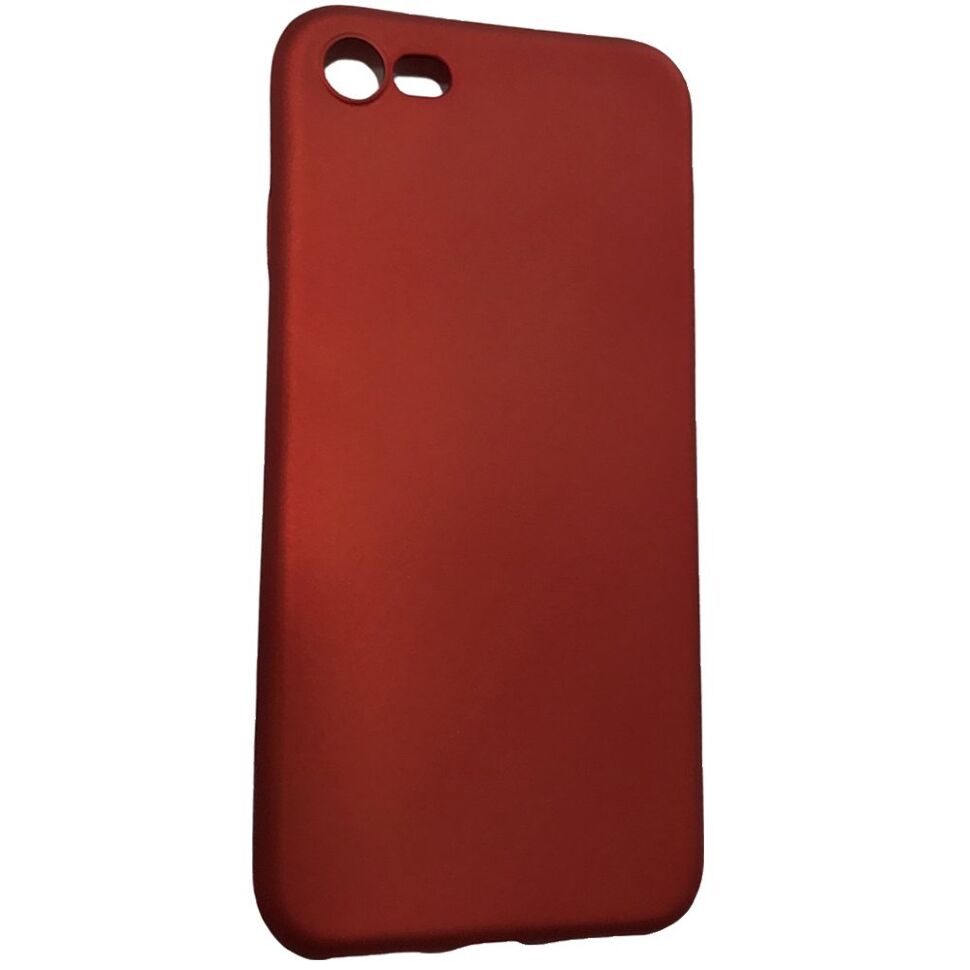 Матова силіконова накладка ROCK iPhone 7/8 (червоний)