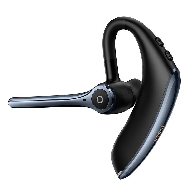 Bluetooth моно гарнітура HOCO E90 Liya ENC Bluetooth 6.0 чорна