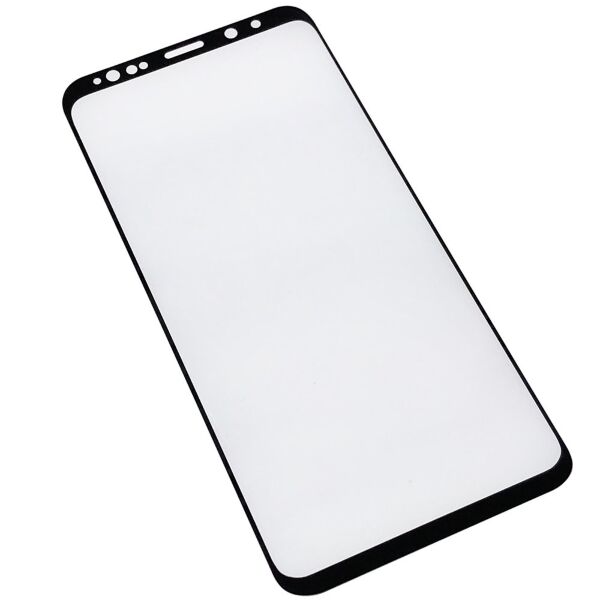Захисне скло 3D SAMSUNG G965F Galaxy S9 Plus ЧОРНИЙ