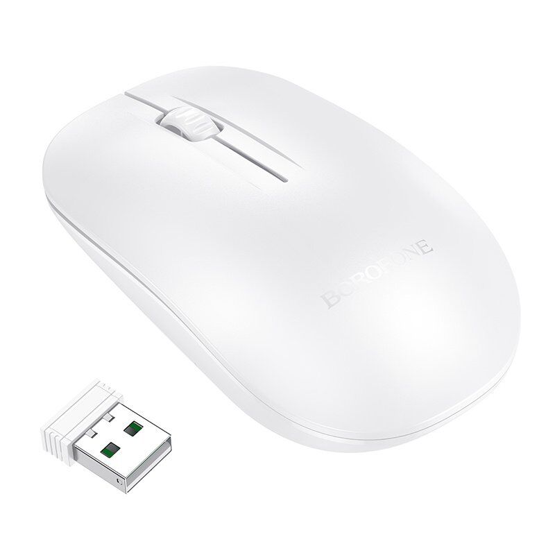 Мишка бездротова BOROFONE BG14, білий