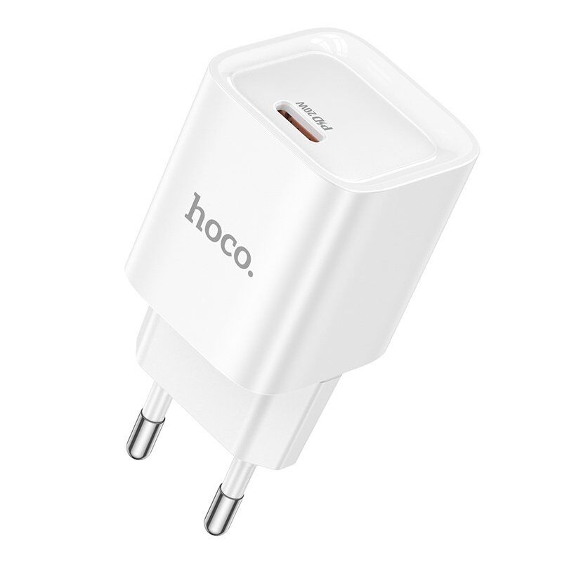 Сетевое зарядное устройство HOCO C146A TYPE-C PD 20W, белый