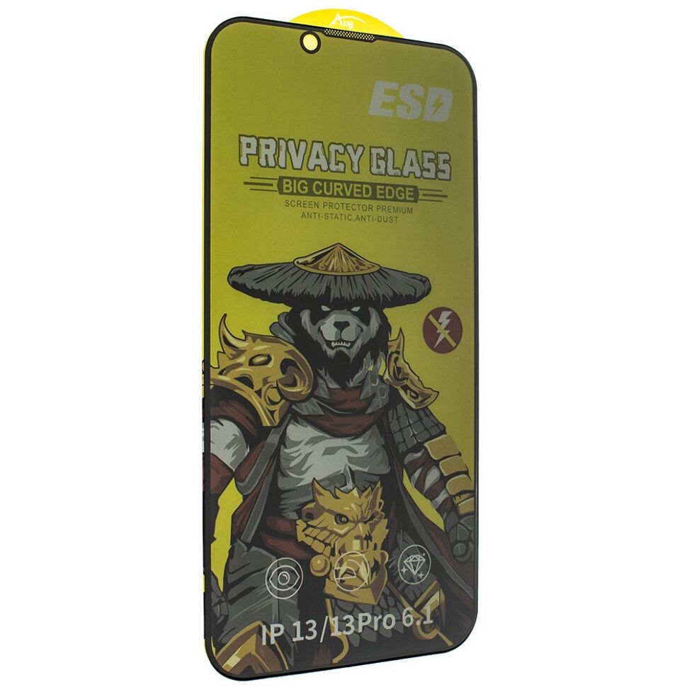Захисне скло PRIVACY NEW ESD APPLE iPhone 16E / 14 / 13 / 13 PRO 6.1"