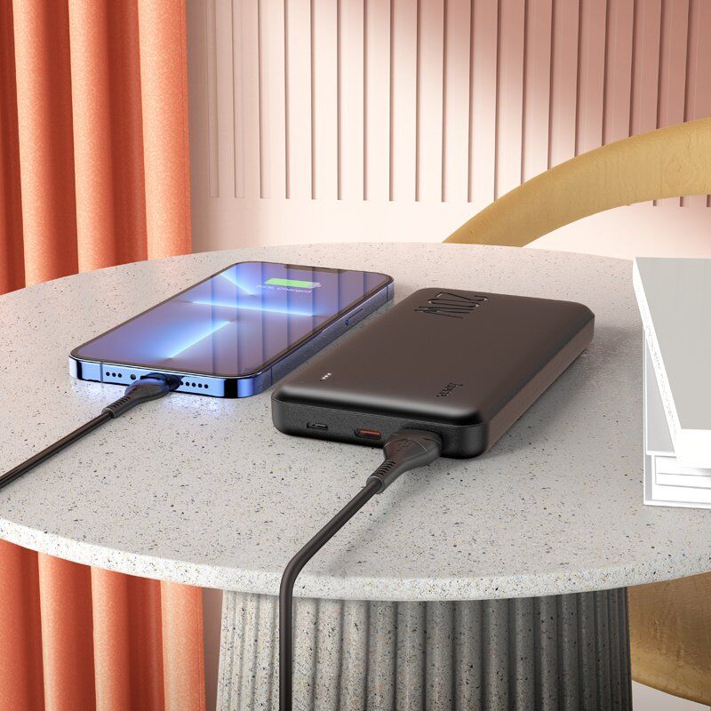 Power bank HOCO J87 "Tacker" PD20W + QC3.0 10000 mAh, чорний